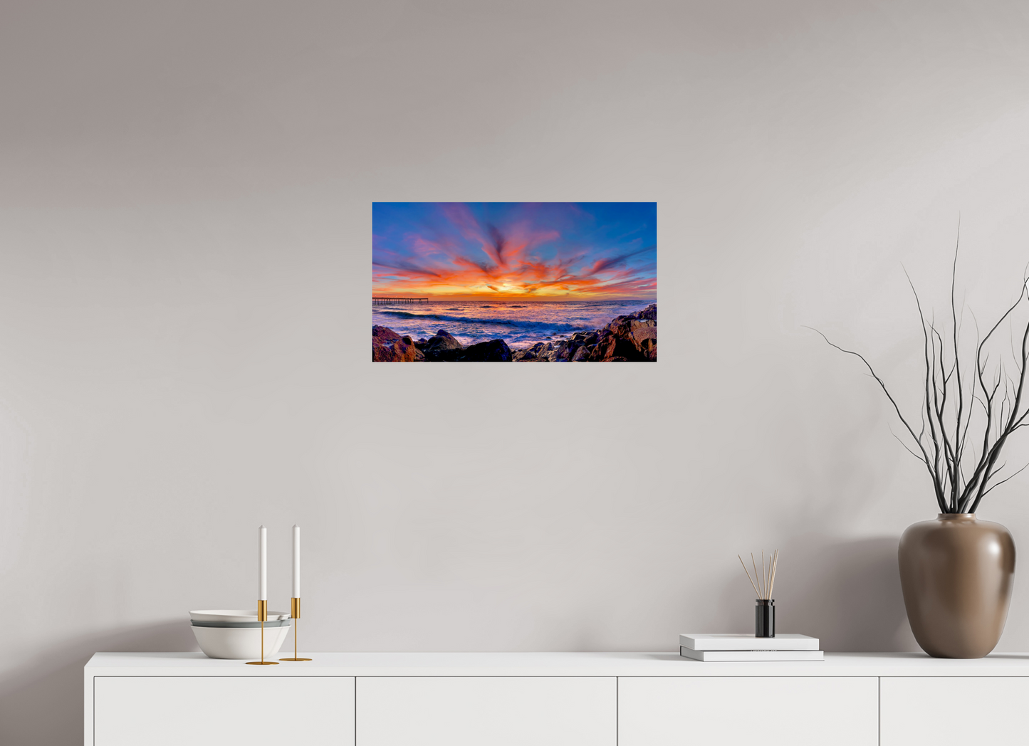 Pacifica Sunset : 16x9
