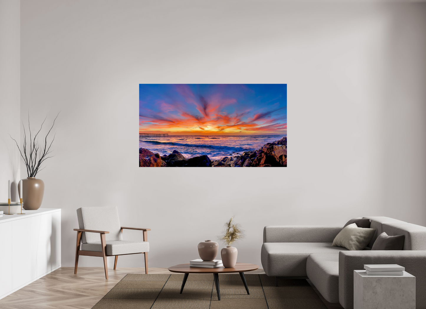 Pacifica Sunset : 16x9