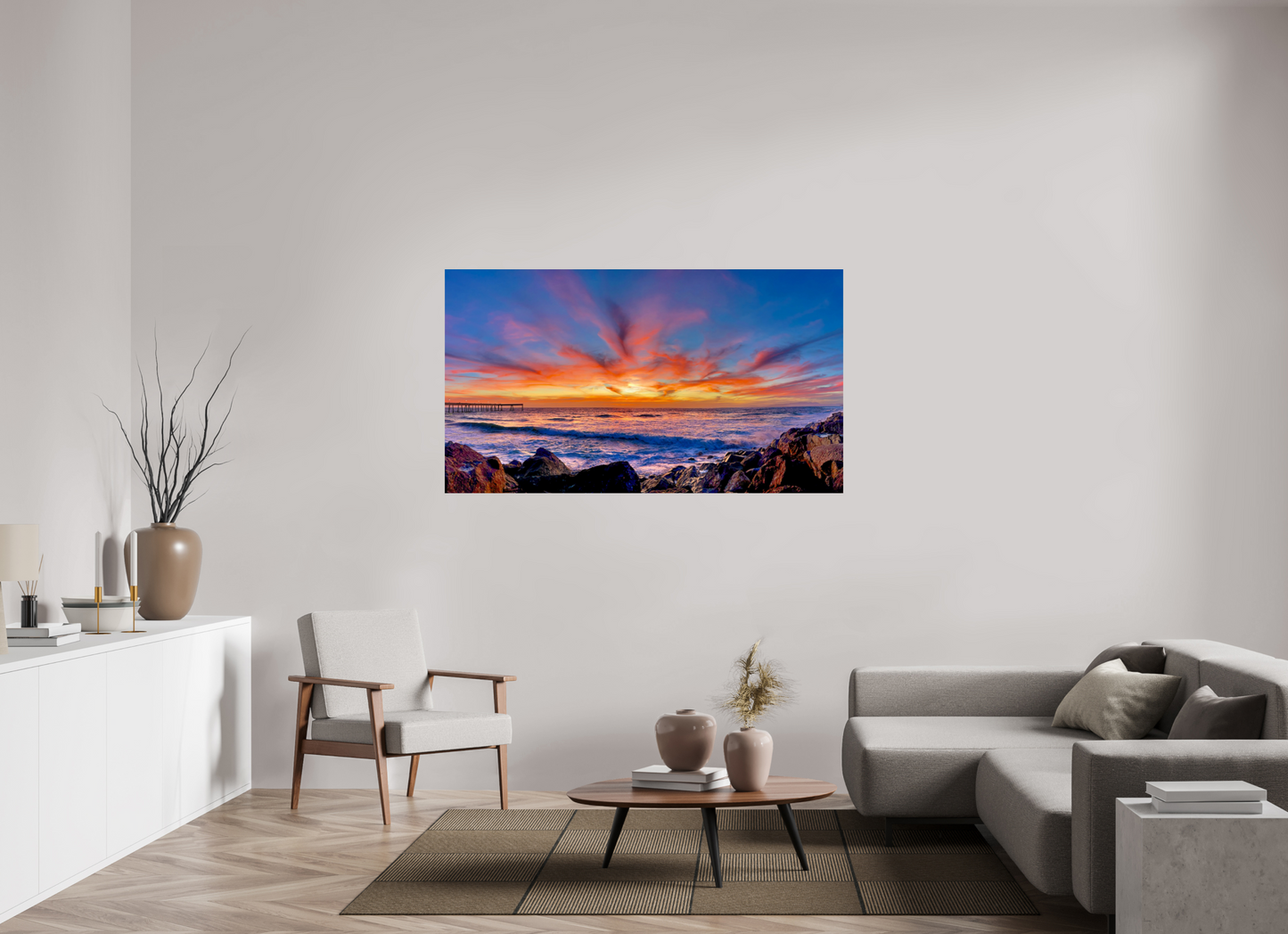 Pacifica Sunset : 16x9