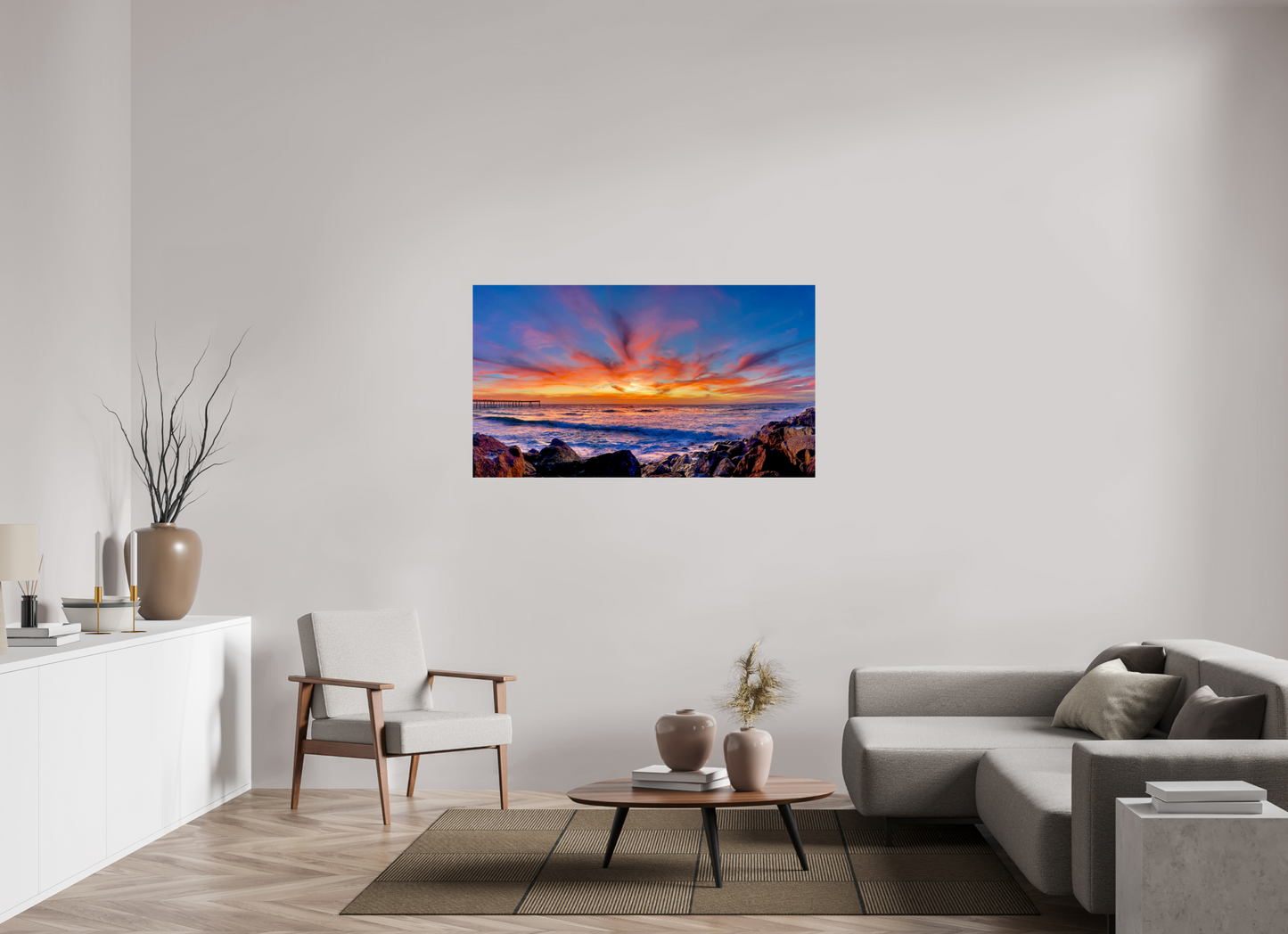 Pacifica Sunset : 16x9